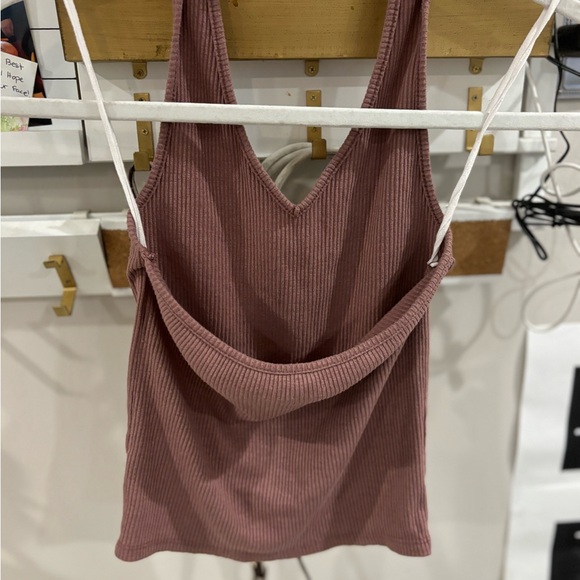 Bundle of 2!! Outdoor Voices exercise dress in white and AE halter top - Picture 12 of 12